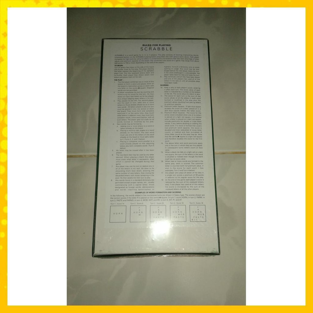 SCRABBLE INDONESIA DAN ENGLISH
