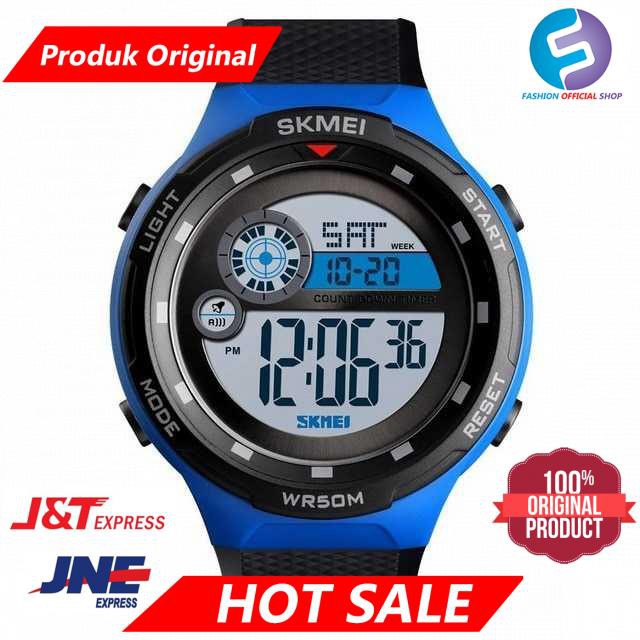 SKMEI Jam Tangan Digital Outdoor Pria - 1465 [Biru]
