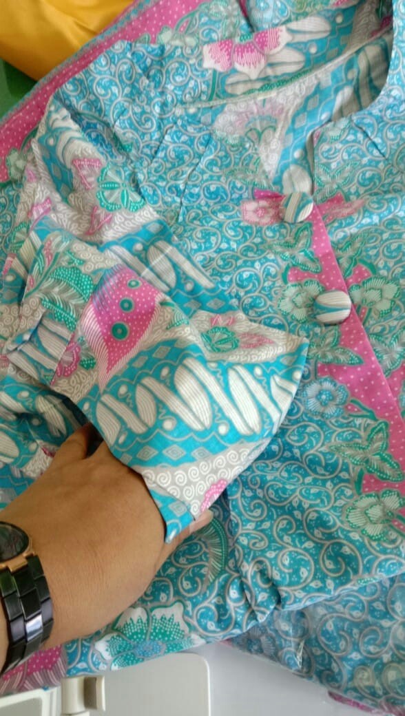 Atasan Batik Dolby Dolbi Dobby Doby Tenun Sutra Tulis Halus Katun Premium