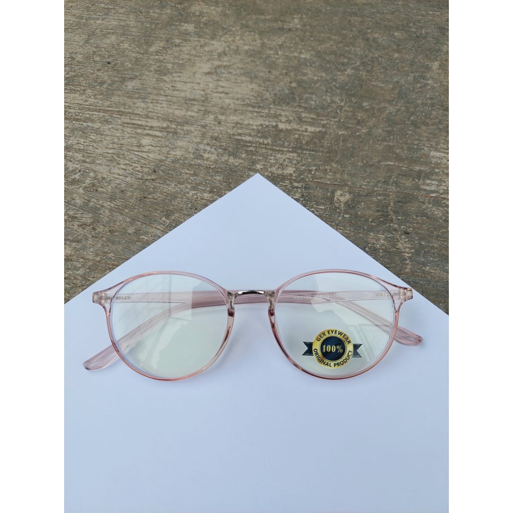 KACAMATA JENNIE EYEGLASSES 2168 FRAME ANTI PATAH LENSA PHOTOCROMIC | BLUECROMIC | BLUERAY