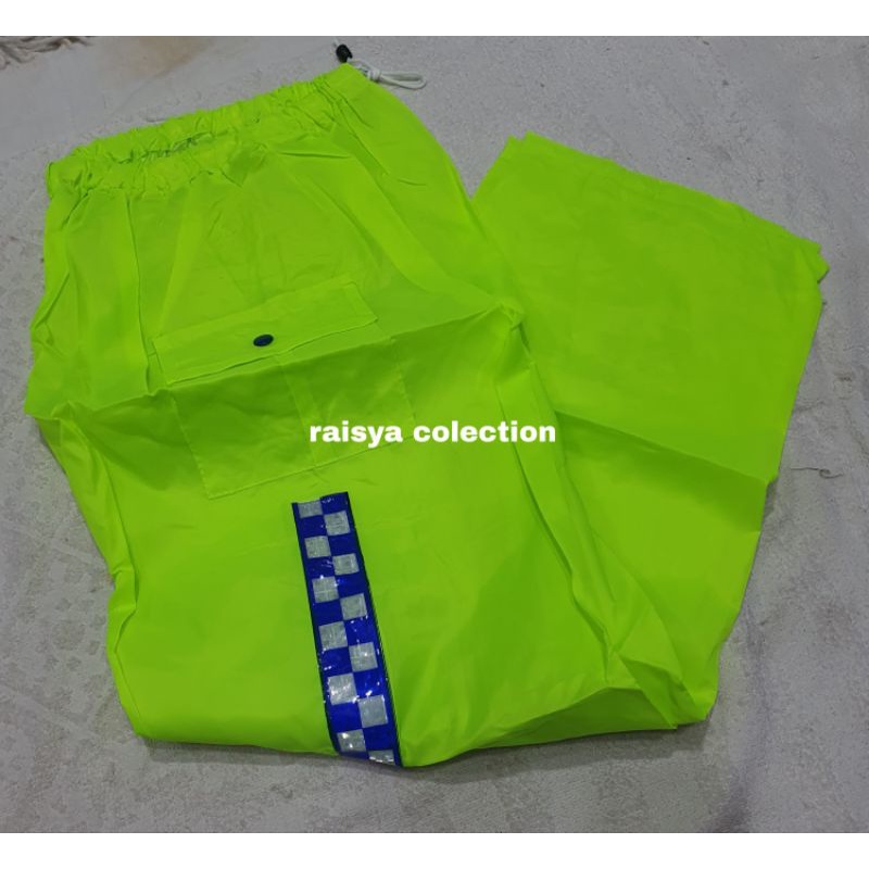 jas hujan setelan security / jas hujan satpam / jashujan baju celana satpam