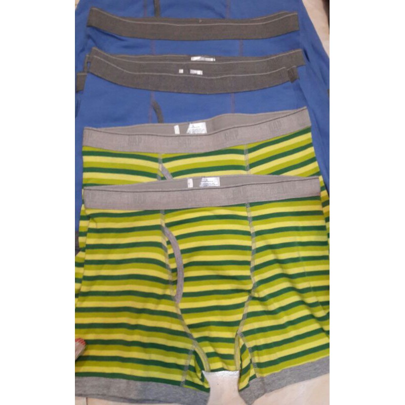 Boxer GAP Mens Brief  Cotton Stretch Original CD Celana Dalam 3 Pcs