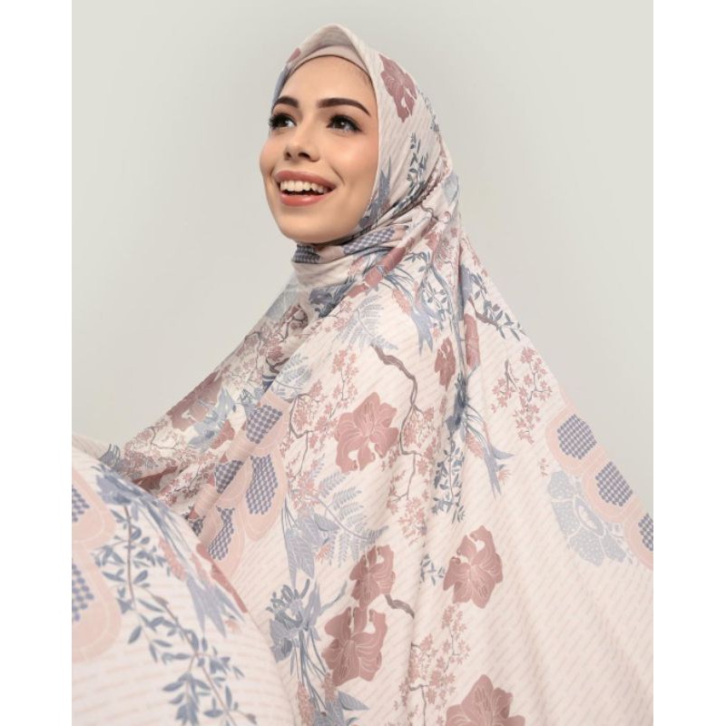 87-RAFFLESIA-PERICA  Rafflesia scarf wearing klamby