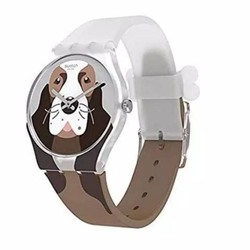 Jam Tangan Swatch Rosie Bone GE277 GE 277 Original