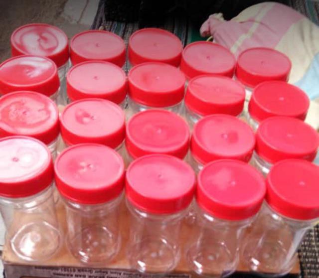 Toples Lada 150 Ml / Toples Plastik 150 Ml /  Toples Sambal 150 Ml / Toples Surabaya 1 Pack Isi 100