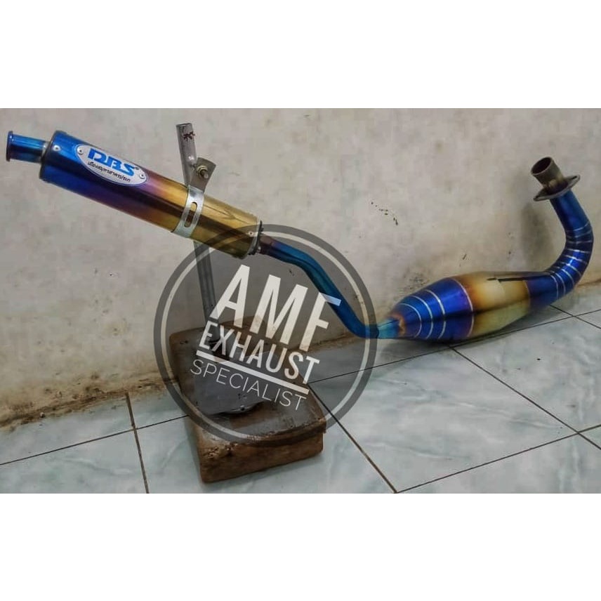 KNALPOT DBS NINJA R RR SS COBRA BLUEMOON
