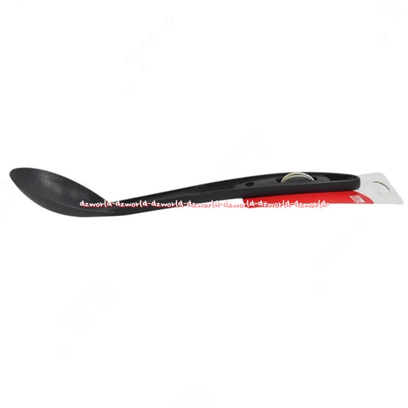 Pedrini Spoon Nylon For Non Stick Black Alat Sendok Centong Saji Panjang Peddrini Peddrinni Pedrinni