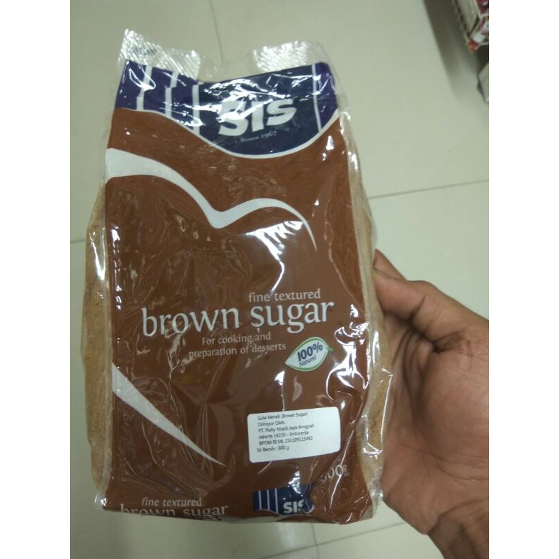 

sis brown sugar 800gr