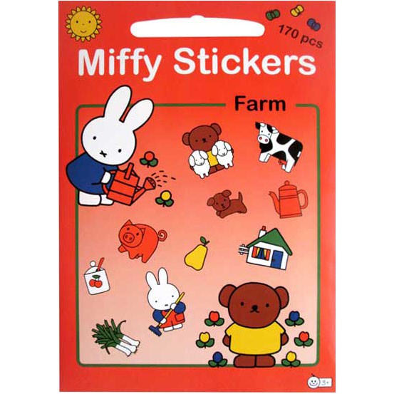 

Miffy Stickers Farm (170pcs stickers)