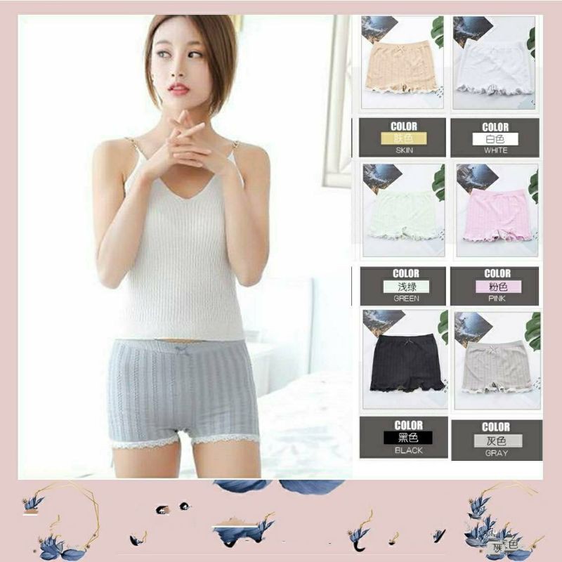 CELANA DALAM FASHION - CELANA PENDEK/BOXER WANITA IMPORT