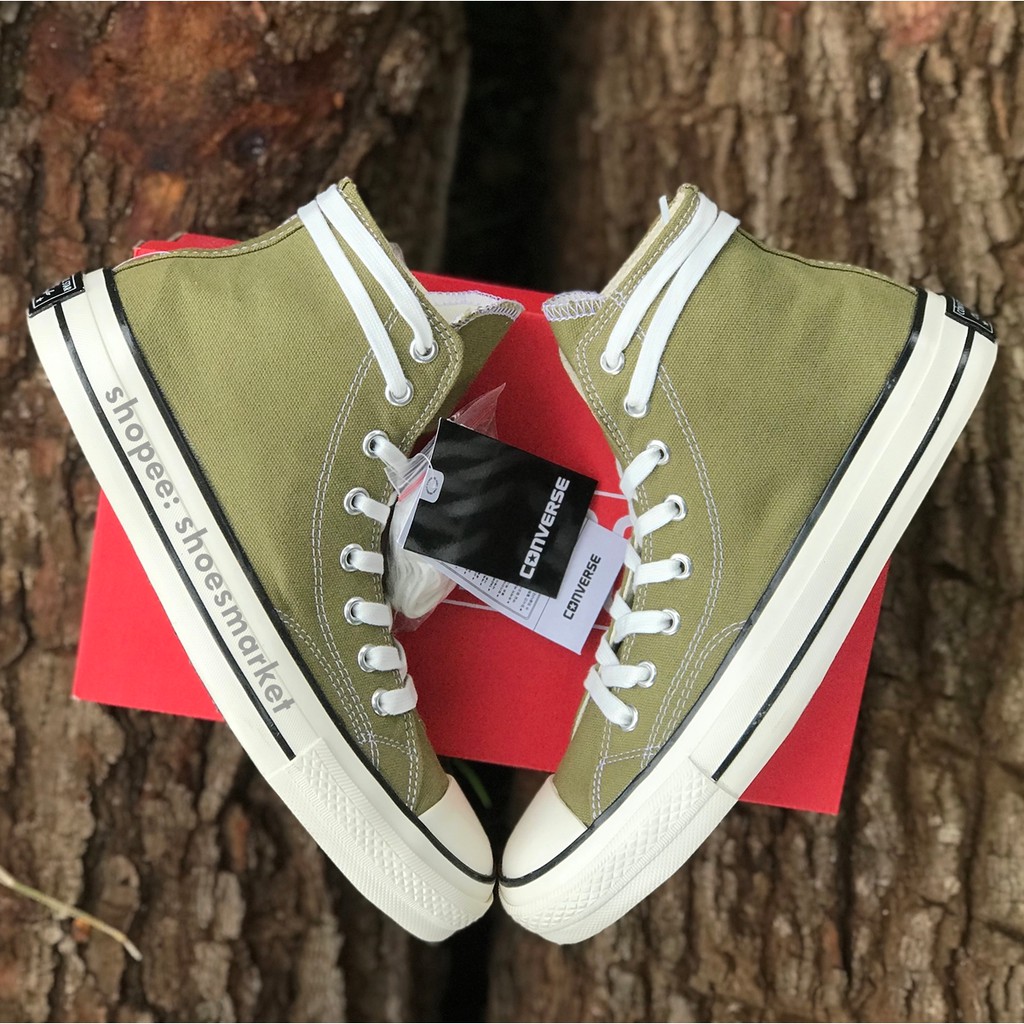 SEPATU CONVERSE 70S HIGH FIELD SURFLUS HIJAU LUMUT ALL STAR CHUCK TAYLOR OBRAL MURAH