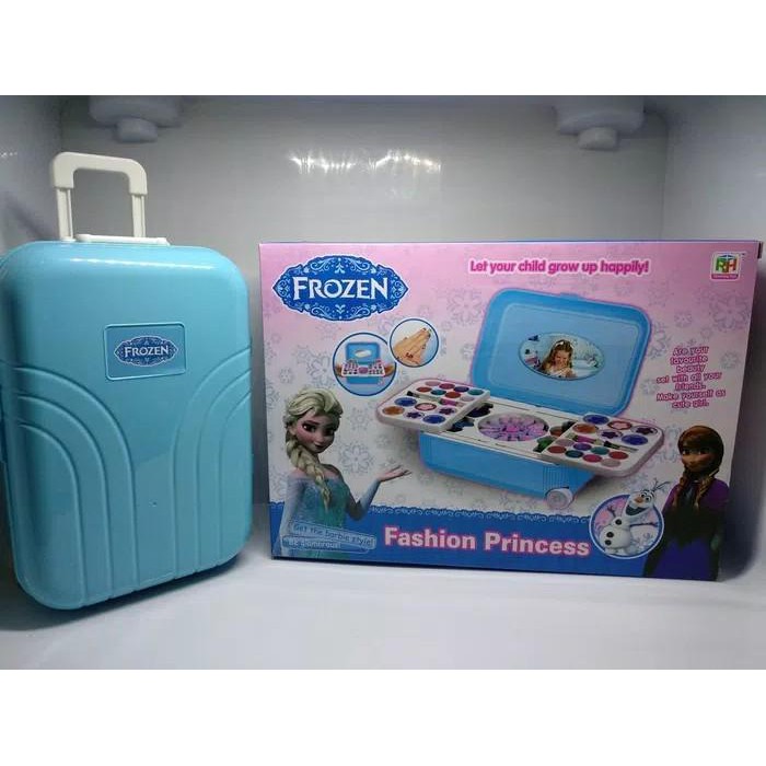 MAINAN ANAK PEREMPUAN MAKE UP NAIL ART FROZEN KITTY MAINAN DANDAN MAKE UP KOPER KADO ANAK-1