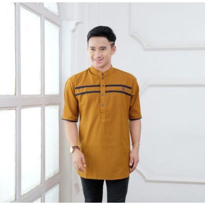 Koko Kurta Dewasa baju Koko Muslim Terbaru 2022 Koko Kurta Pakistan Lengan Pendek Bahan Toyobo