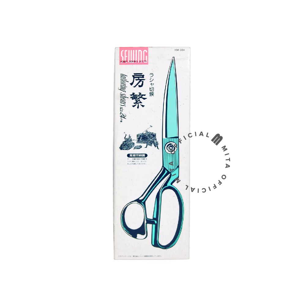 [MADE IN JAPAN] MITA KAI Gunting Bahan Kain/ Garmen/ Tailor Scissor L