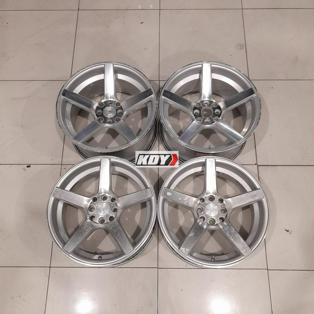 Velg Racing Bekas Mobil Model Palang 5 HSR NE5 Ring 17 Hole 4x100/4x114,3