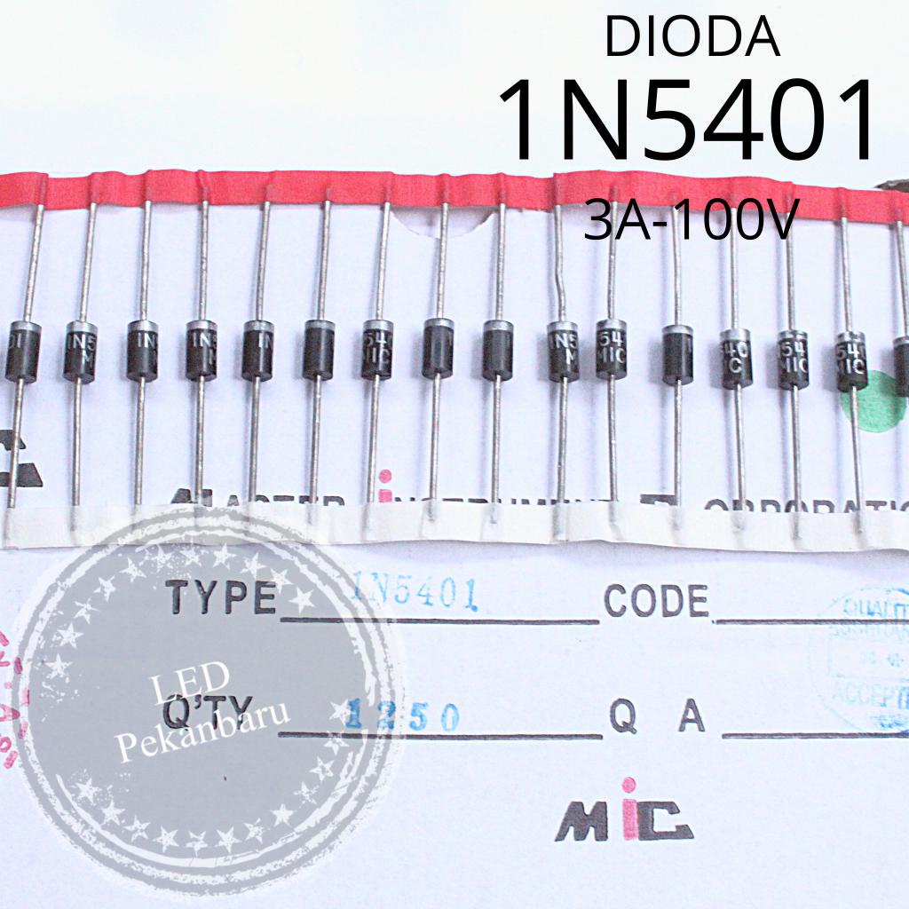 DIODA 1N5401 IN5401 IN 5401 1N MIC 3A 100V RENTENG DIODE