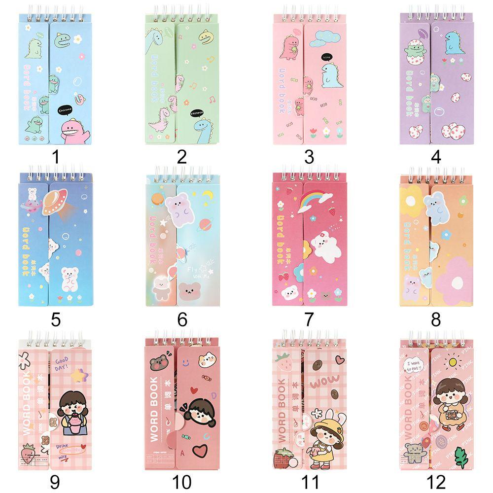 Notebook Kosa Kata Nanas Portable Belajar Kartun Jurnal Diary Mini Notepad