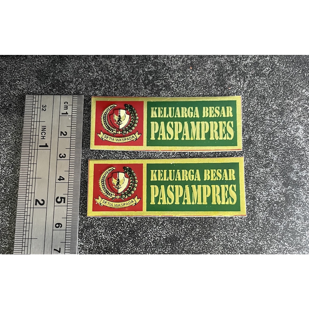 Sticker Plat Paspampres - Stiker Plat Paspampres - Stiker Paspampres