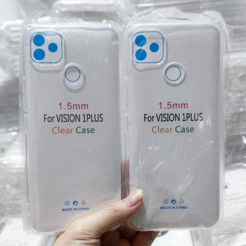 ITEL VISION 1 PLUS  ITEL 1 PRO SOFTCASE CLEAR CASE HD BENING TPU
