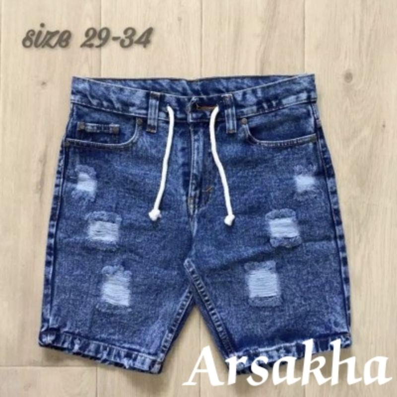 celana jeans sobek pendek broadsort