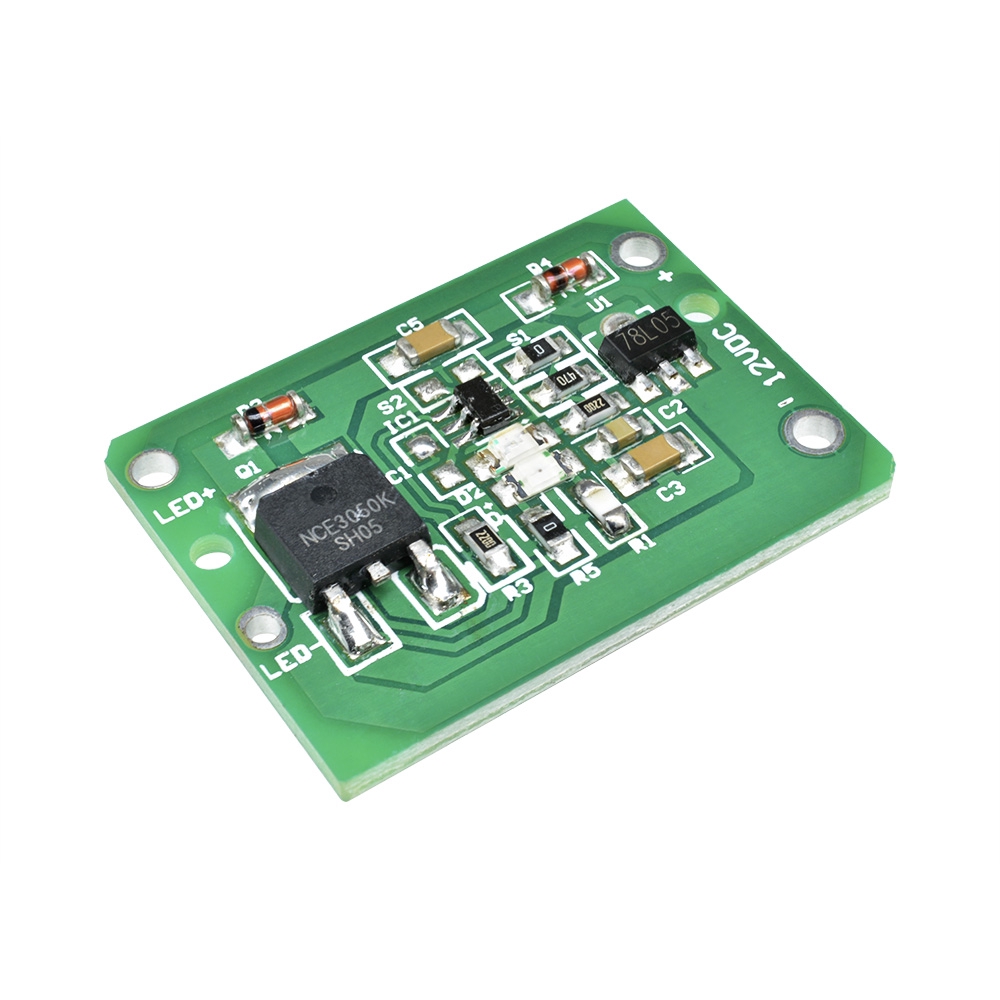 ✫〖ready to ship/COD〗✫ Modul Saklar Tombol Tekan Sensor Sentuh Kapasitif DC 6 ~ 20V 3A