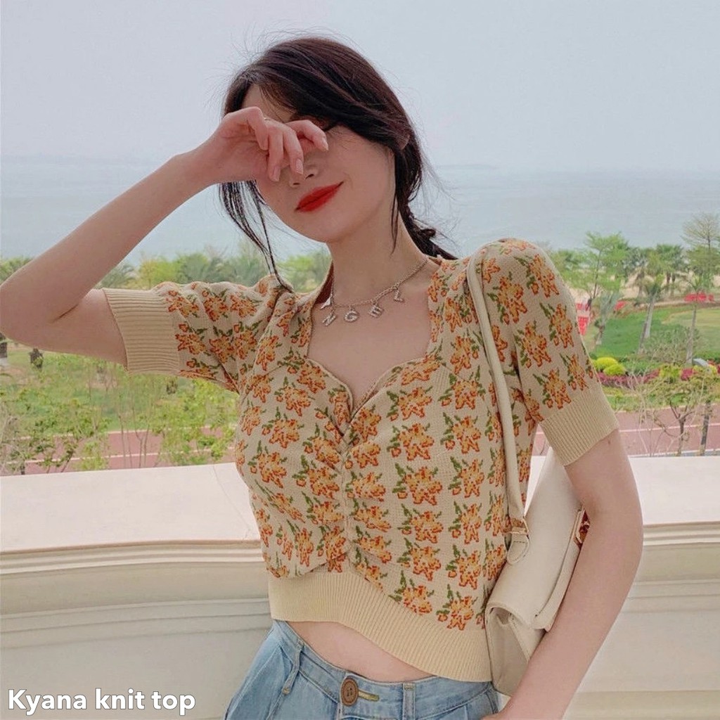 Kyana knit top -Thejanclothes