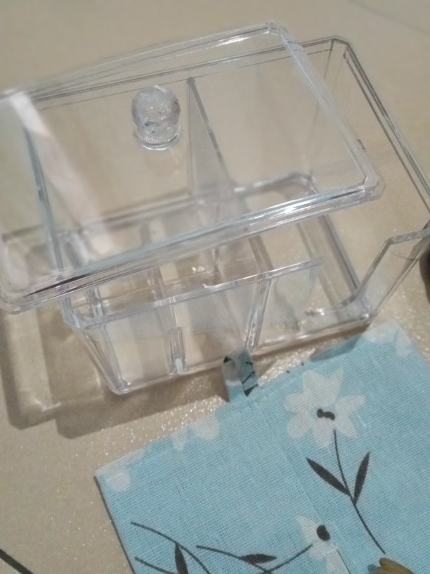 Kotak Tisu Tempat Tissue / Kantong Tisu - Kain Katun Linen