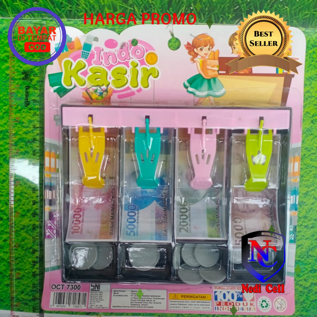 MAINAN KASIR SET MAINAN ANAK PEREMPUAN UANG