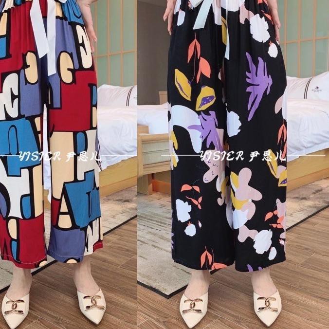 ✸ Celana Kulot Wanita Bahan Katun Adem Import - Stella Pants PART 2 ➽