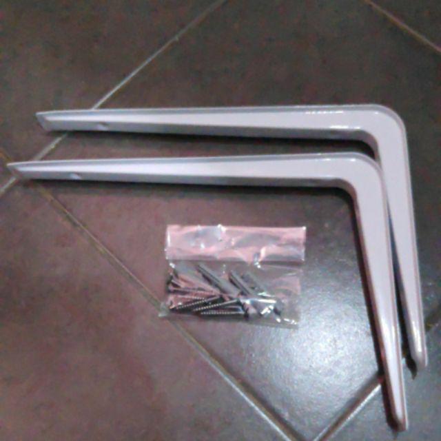 Siku Rak Tebal 190 X 270 Satuan Bonus Sekrup