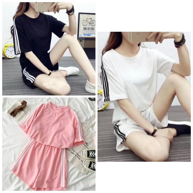 MP Set AYUMU / Stelan wanita Sporty kekinian / Stelan wanita santai murah