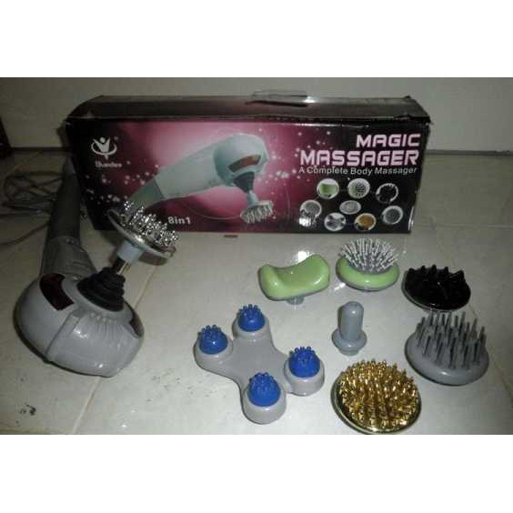 ALAT PIJAT BADAN PEGAL MAGIC MASSAGER 8 IN 1 MERK MAXTOP REFLEKSI