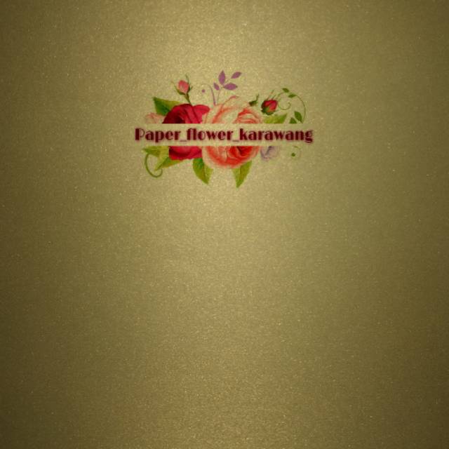 Kertas jasmine gold ukuran 109x79cm