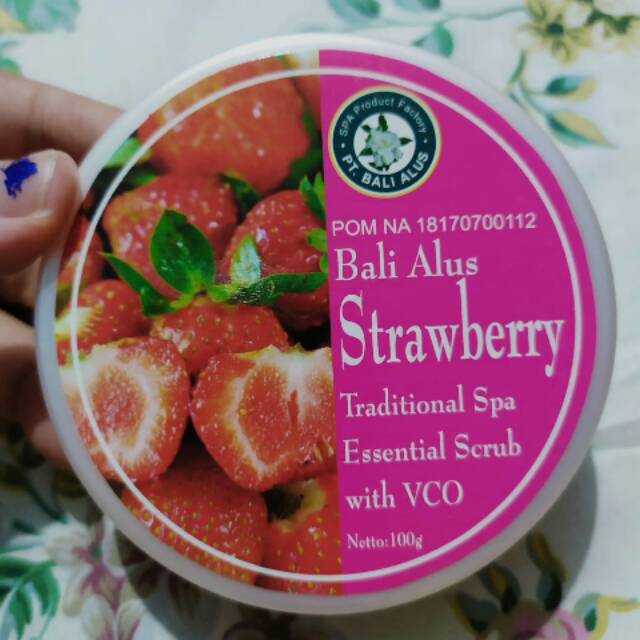 Lulur Bali Alus strawberry