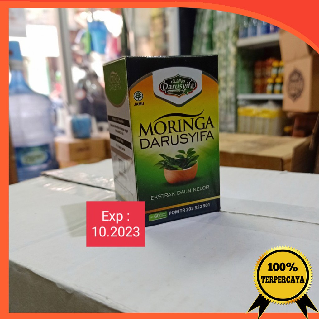 

Kapsul Ekstrak Daun Kelor isi 60 kps - Kapsul Moringa