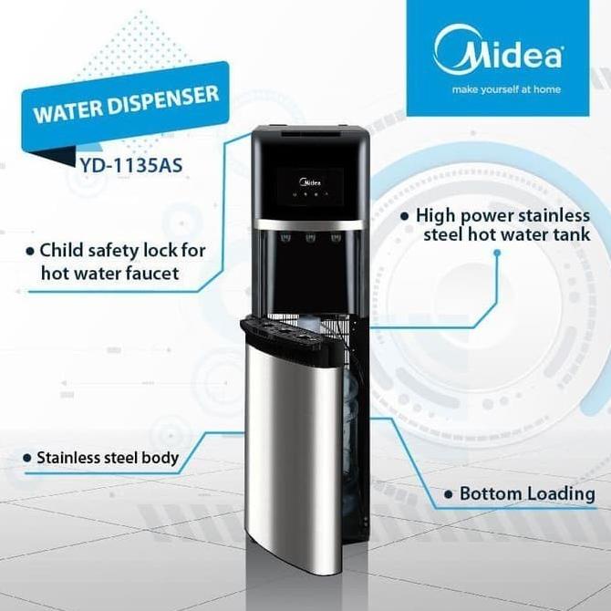 DISPENSER MIDEA YD 1135AS GALON BAWAH YD1135AS