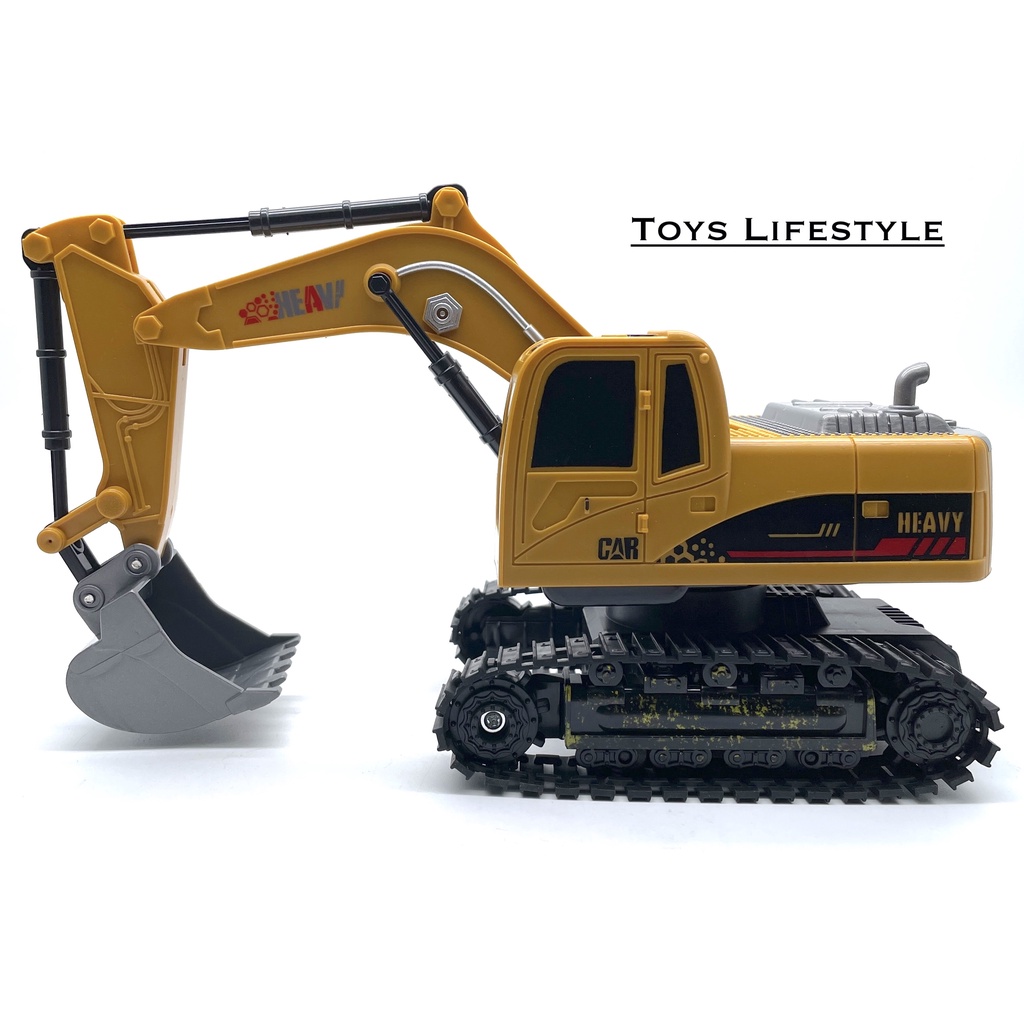 Mainan Anak RC Remote Control Excavator / Remote Kontrol Eskavator