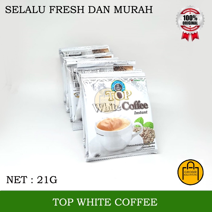 

TOP WHITE COFFEE KOPI PUTIH MINUMAN INSTANT