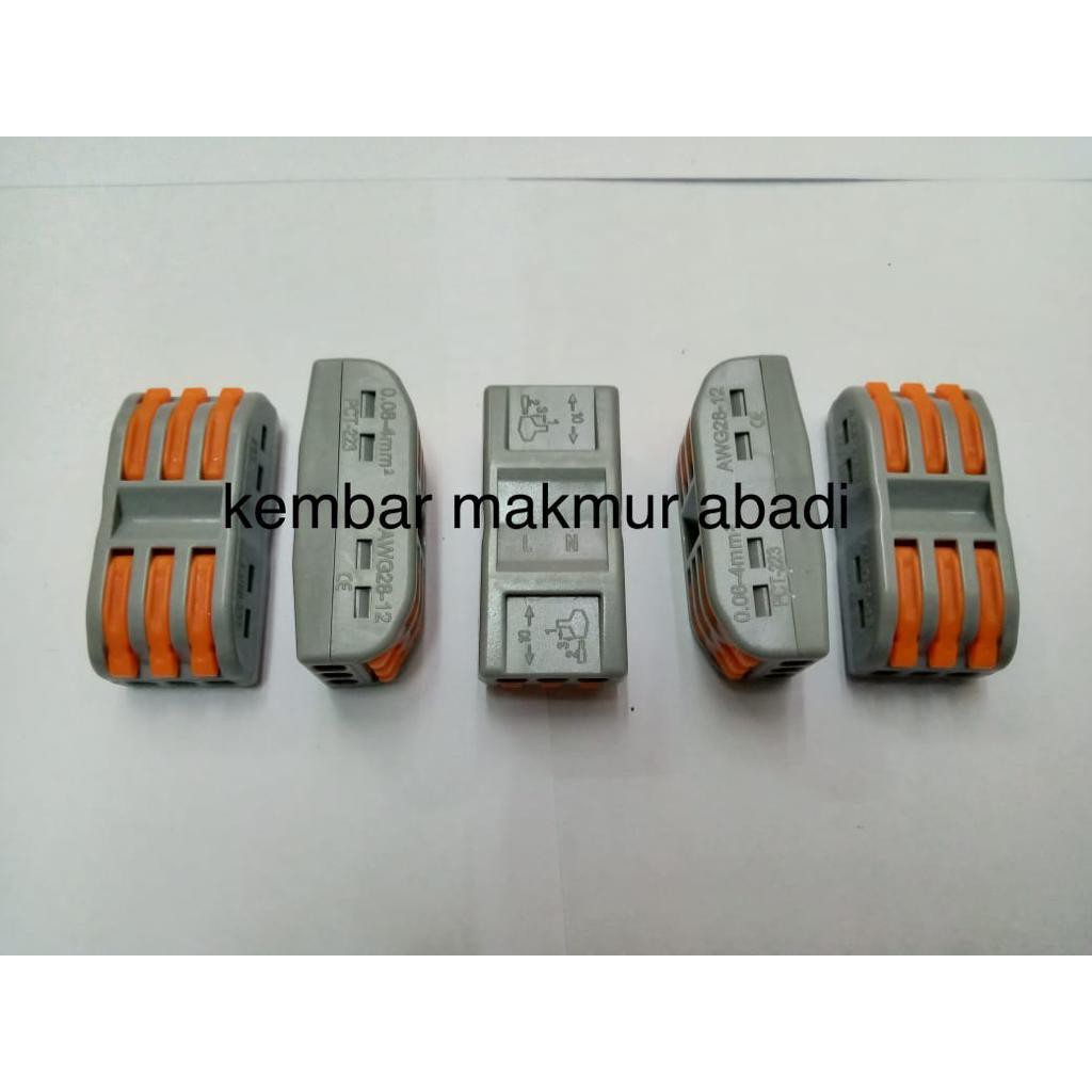 Konektor Kabel 2x3 Pin PCT 223 WAGO mod- Terminal 6kabel 6pin
