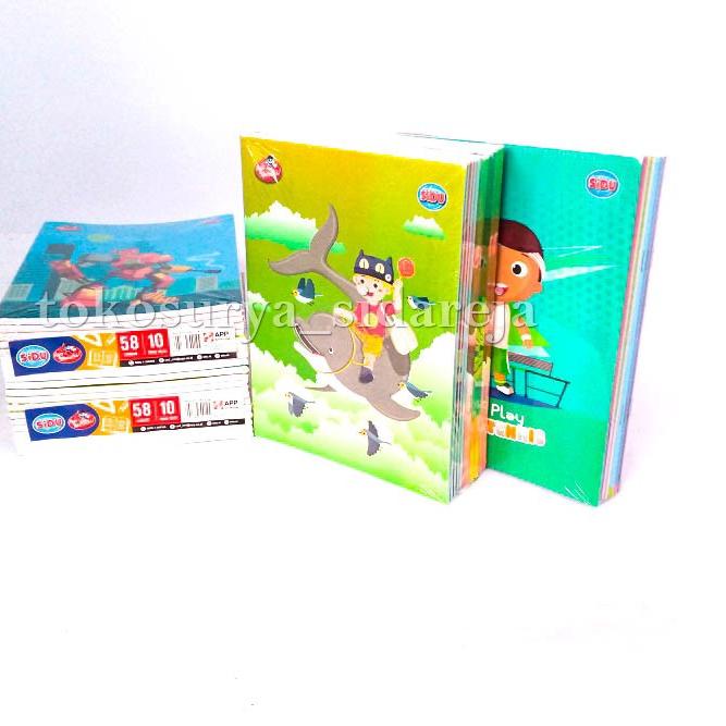 

Stok terbatas!.. BUKU TULIS SEKOLAH SIDU ISI 10 BUKU 58 LEMBAR / BUKU TULIS MURAH SINAR DUNIA ISI 58 LEMBAR