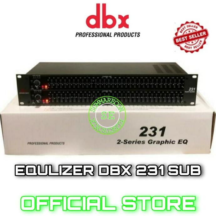 Best Seller Equalizer Dbx 231 Sub Dbx 231 Subwoofer