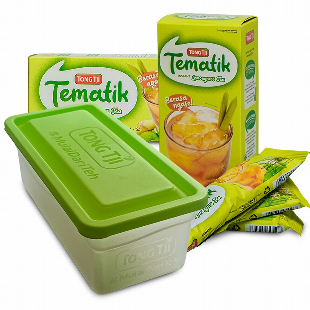 Tong Tji Bundling Tematik Lemongrass Tea Free Canister