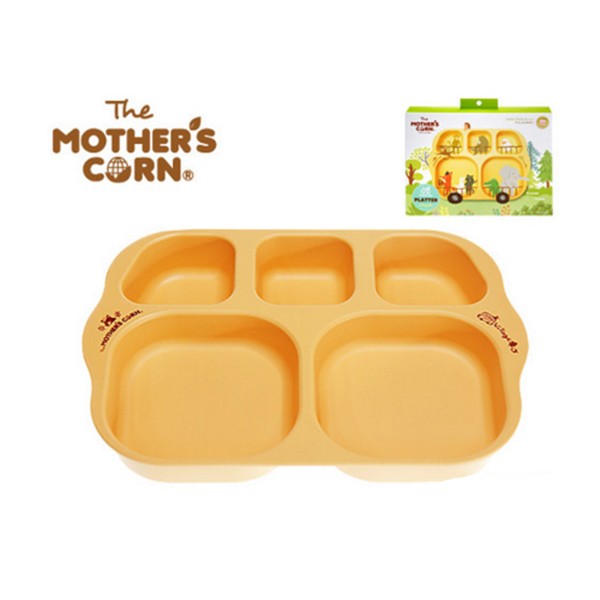 Mother's Corn School Bus Platter