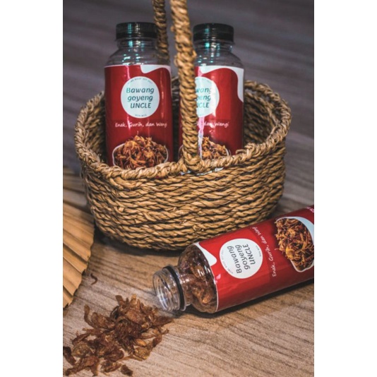 

BAWANG GORENG ORIGINAL UNCLE 100Gram (Tanpa Tepung,MSG,Dan Pengawet)