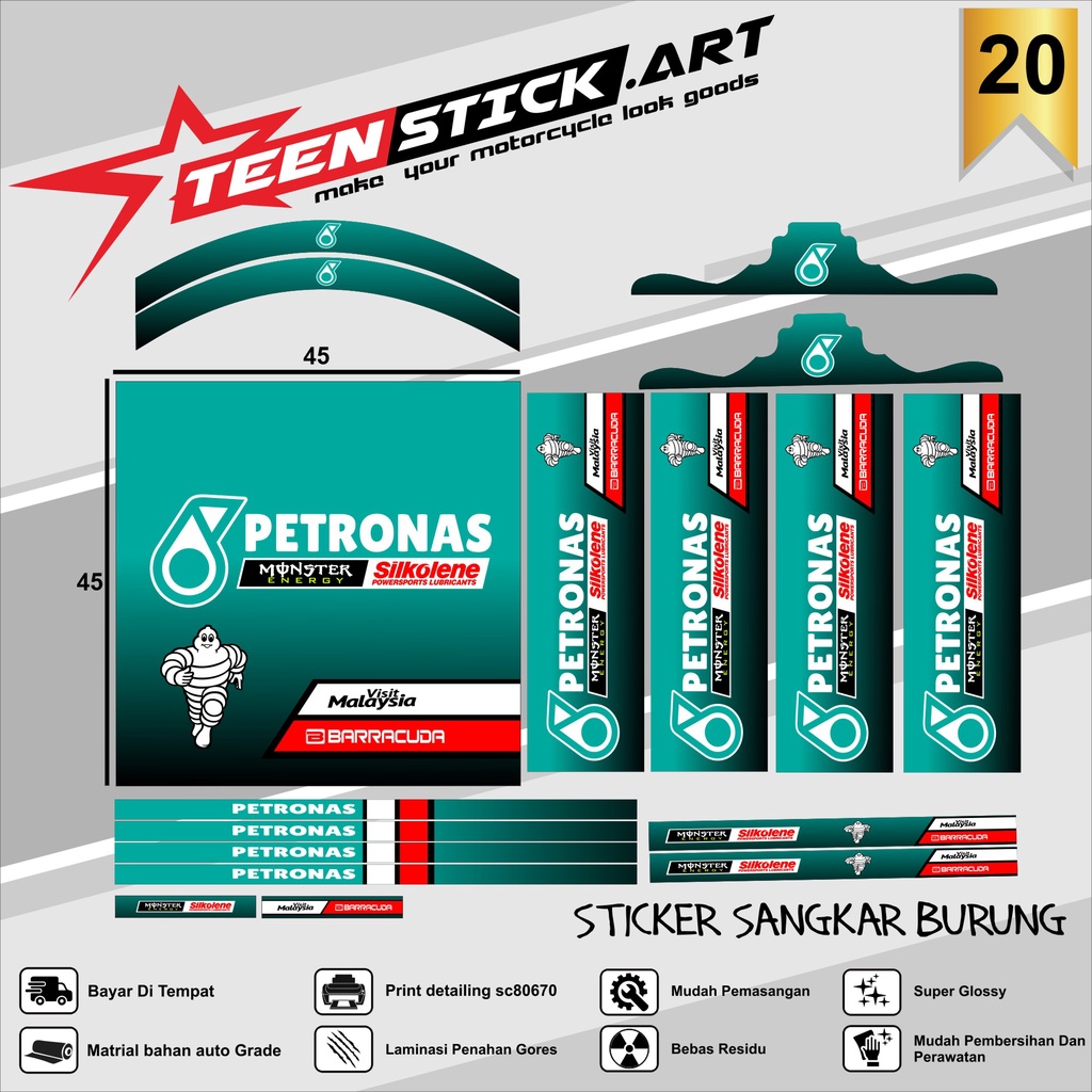 Stiker Decal SANGKAR KOTAK KICAU MANIA Sangkar EBOD JAYA Sangkar ORIQ JAYA Sangkar Kicau MANIA KACER