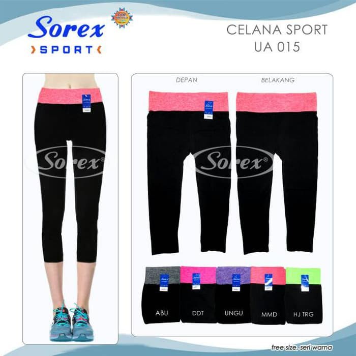 PROMO celana senam 7/8 sorex 015 Legging  33556