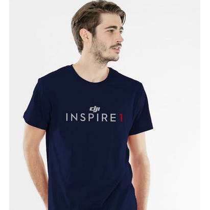 Tshirt Kaos Baju Dji Inspire 1 Drone Navy - Kaos Drone - Kaos Distro - Custom kaos