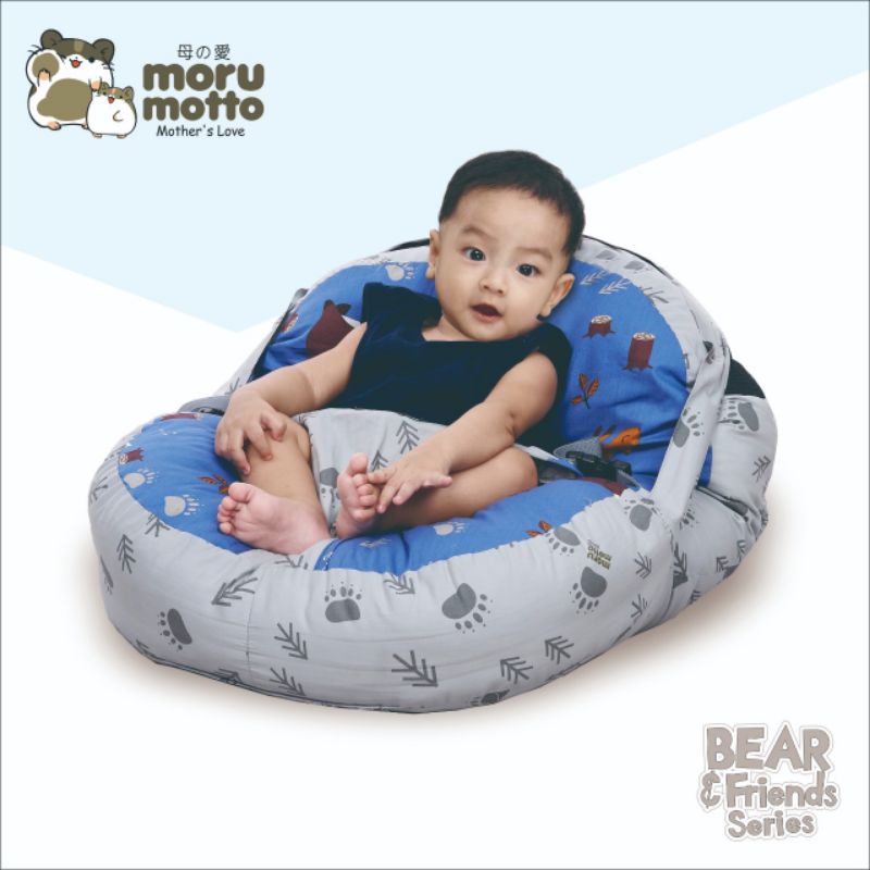 Dialogue baby sofa jumbo 3 in 1 moru motto