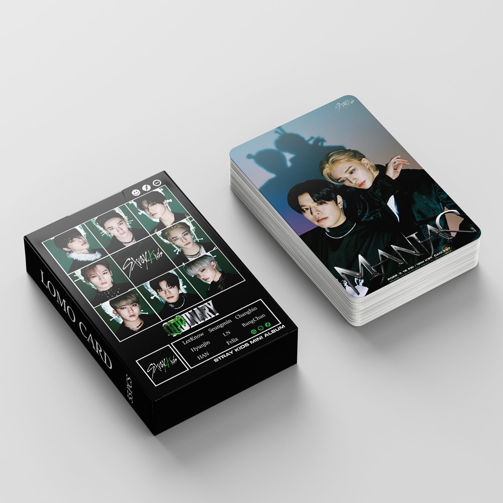 55pcs Kartu Lomo Foto Album Stray Kids Untuk Koleksi