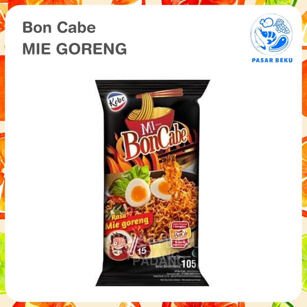 

Mi Bon Cabe Mie Instan Goreng Pedas Gila Level 15 Murah 70gr Mi Padeh Pasar Beku Padang